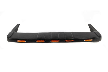 V1 windshield visor (LED, black matte) for Renault Duster 2008-2017 - Reelken Auto
