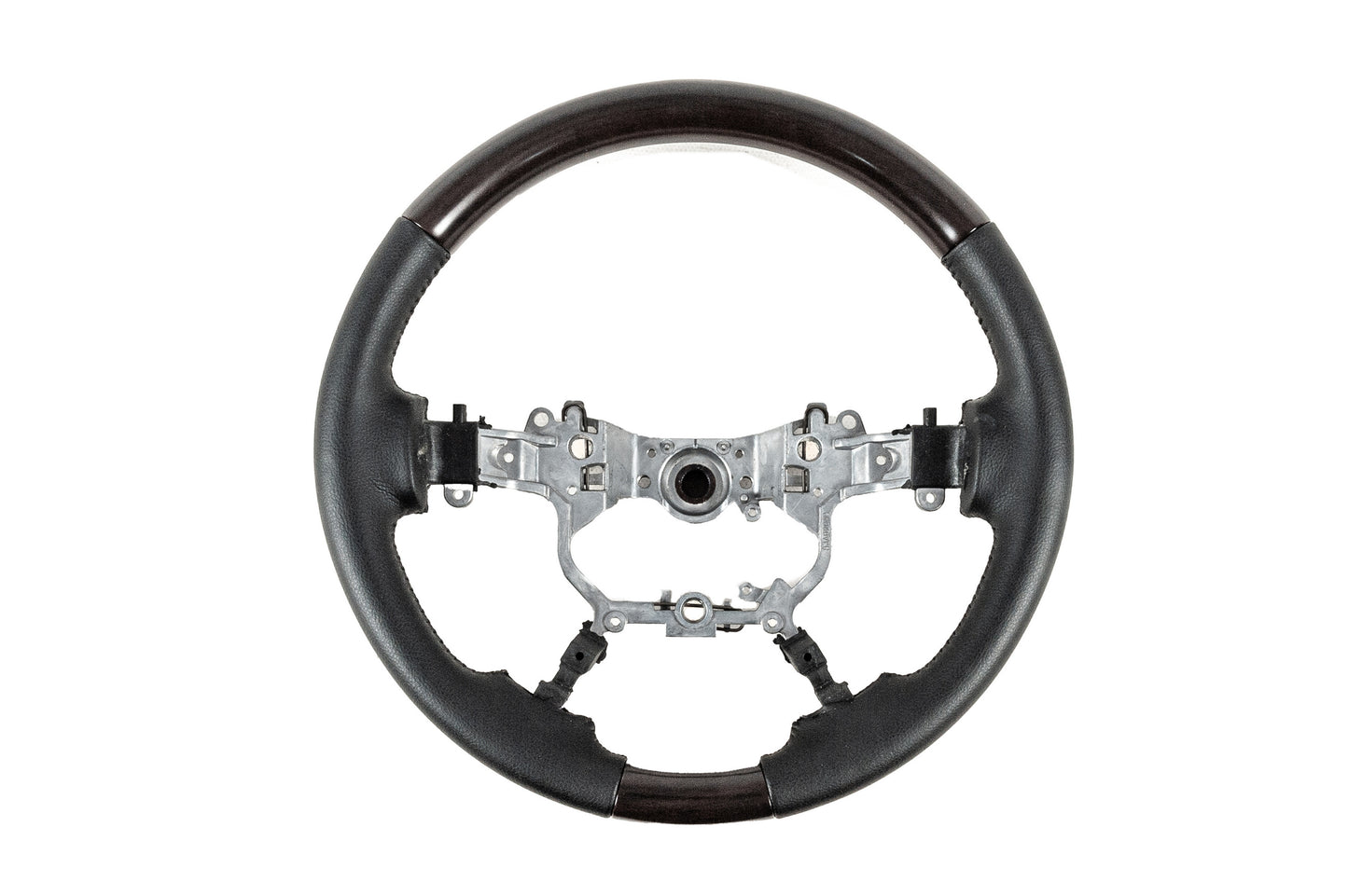 Steering Wheel (Dark Wood) for Toyota Land Cruiser Prado 150 2009-2023 - image 1