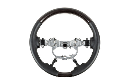 Steering Wheel (Dark Wood) for Toyota Land Cruiser Prado 150 2009-2023 - image 1