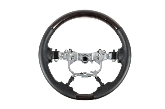 Steering Wheel (Dark Wood) for Toyota Land Cruiser Prado 150 2009-2023 - image 1