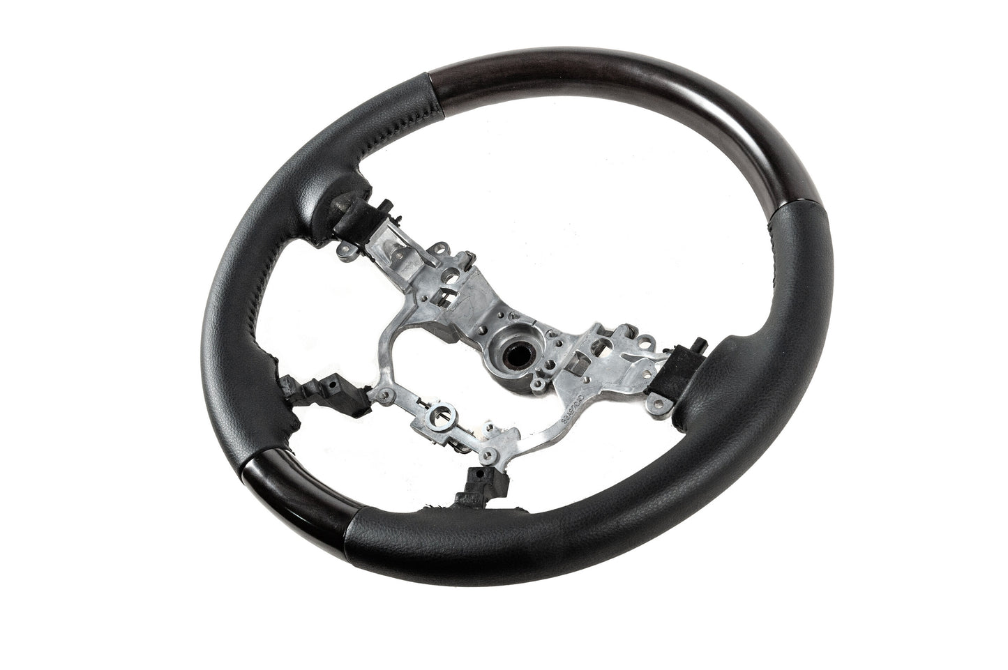 Steering Wheel (Dark Wood) for Toyota Land Cruiser Prado 150 2009-2023 - image 2