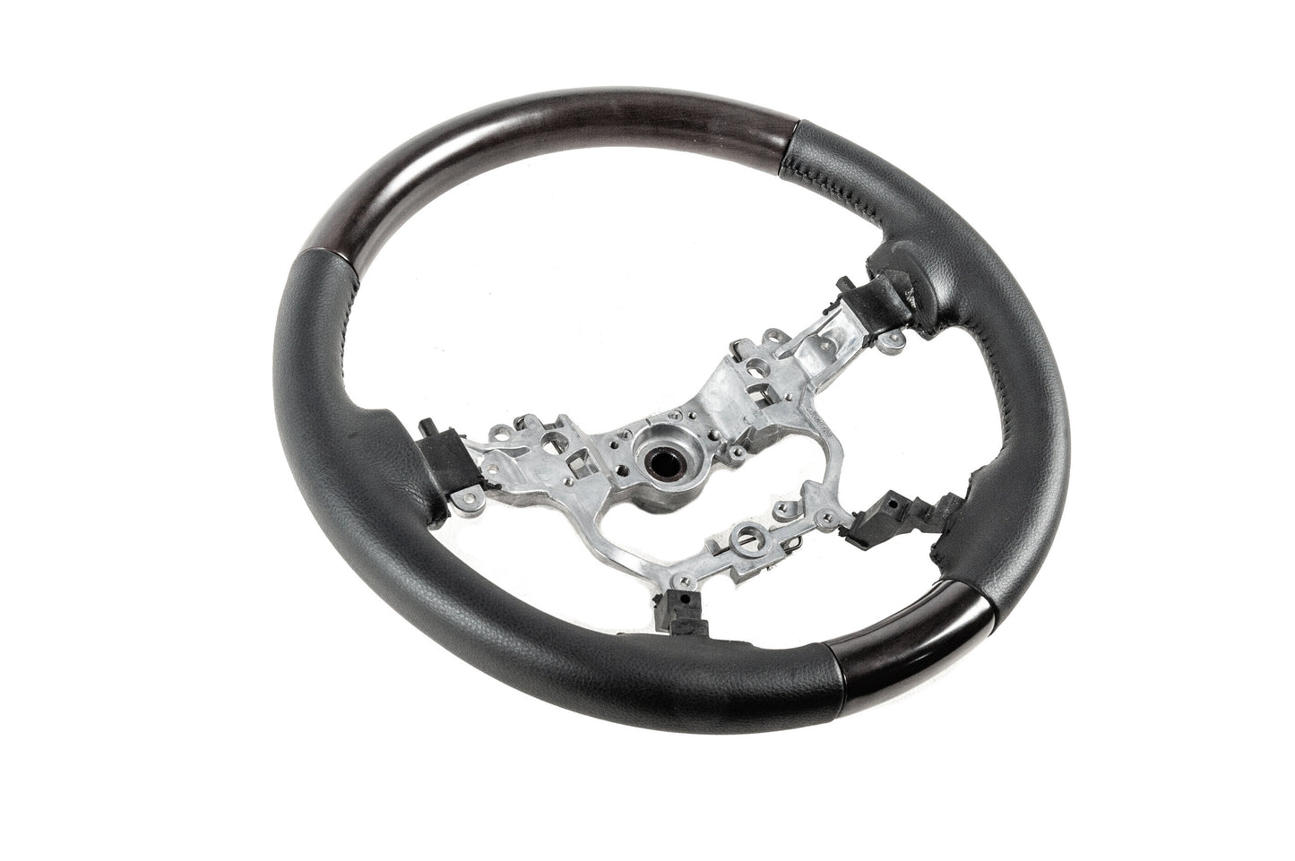 Steering Wheel (Dark Wood) for Toyota Land Cruiser Prado 150 2009-2023 - image 3