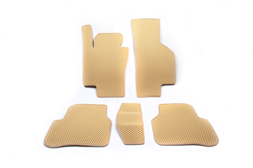 EVA Floor Mats (Beige) for Volkswagen Passat B6 2006-2012 - image 4
