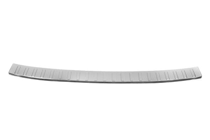 Rear bumper protector Carmos (SW, stainless steel) for Audi A4 B9 2015-2024 - image 1