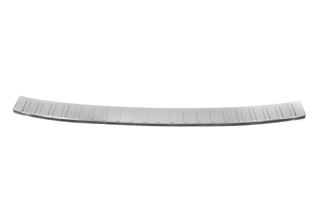 Rear bumper protector Carmos (SW, stainless steel) for Audi A4 B9 2015-2024 - image 1