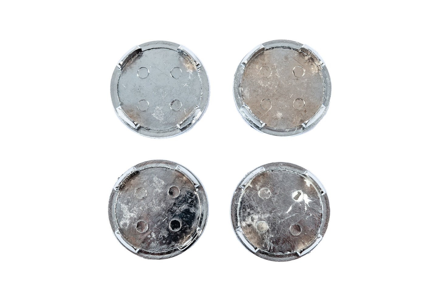 Wheel center caps 54.5/50mm black (set of 4) for Ford - image 3