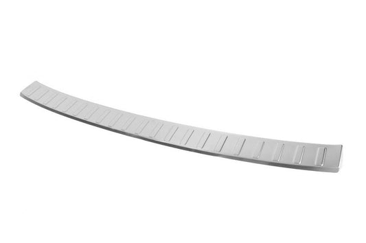 Cover on the rear bumper Carmos (SW, stainless steel) for Audi A4 B9 2015-2024 - Reelken Auto