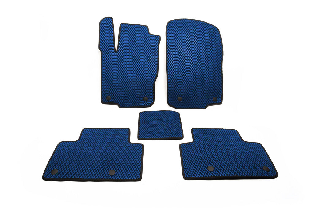 EVA Floor Mats (Blue) for Mercedes GL/GLS сlass X166 2012-2019 - image 1