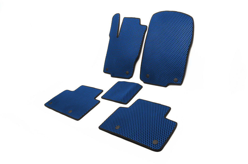 EVA Floor Mats (Blue) for Mercedes GL/GLS сlass X166 2012-2019 - image 2