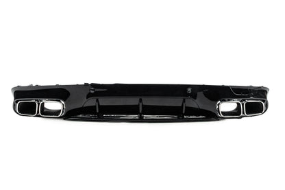 Rear diffuser with exhaust tips (GT63 Design) for Mercedes CLS C257 2018- - image 3