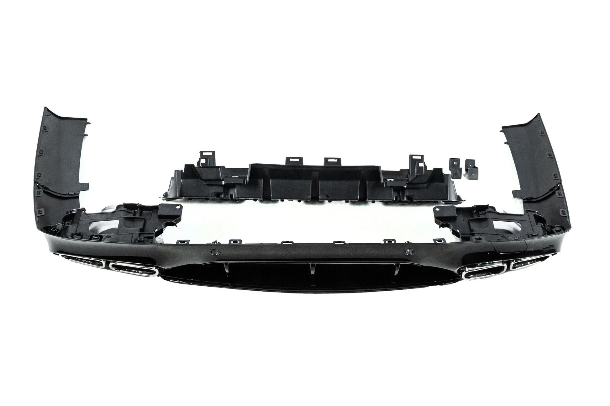 Rear diffuser with exhaust tips (GT63 Design) for Mercedes CLS C257 2018- - image 5