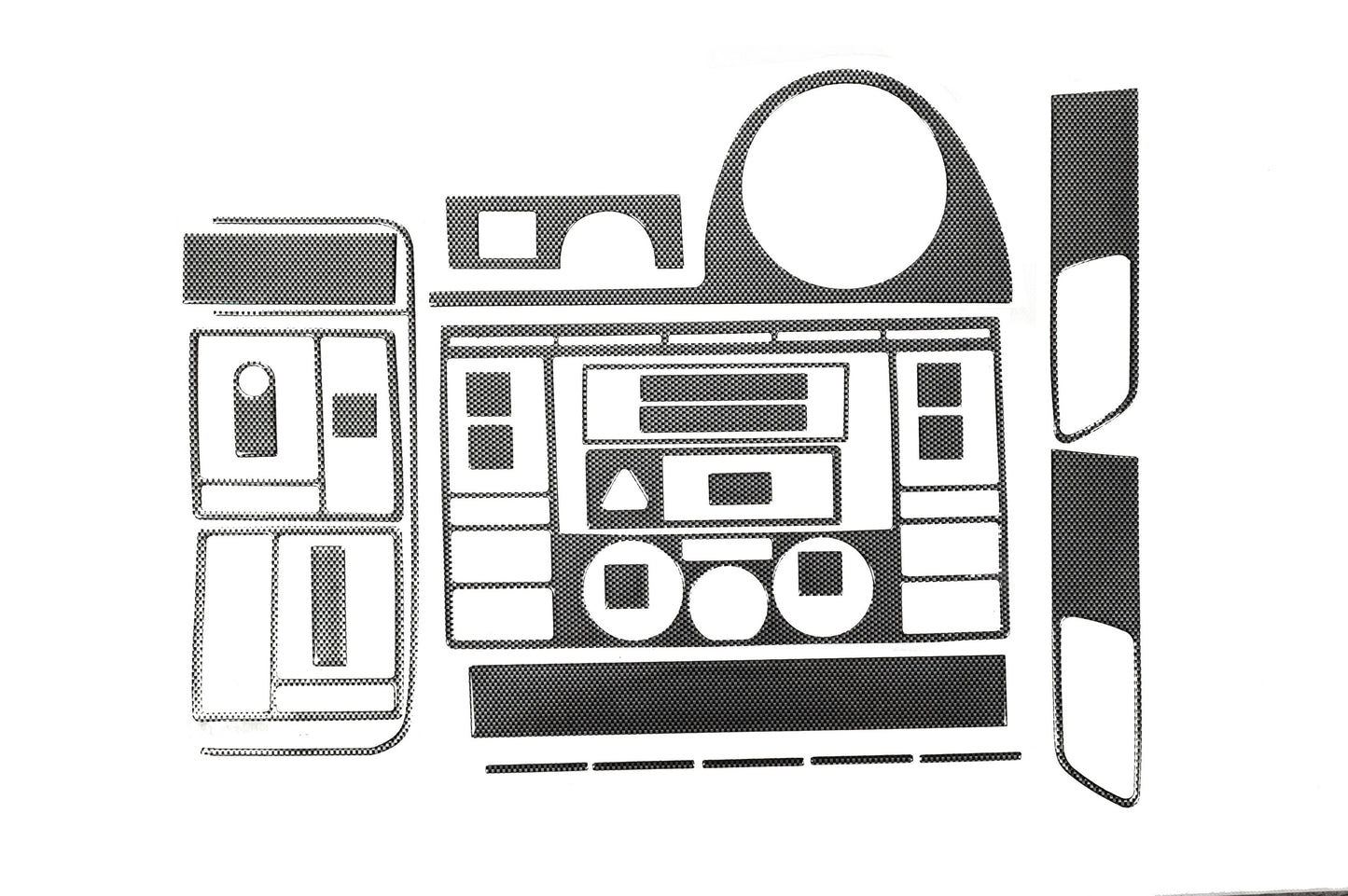 Dashboard Trim Covers for Volkswagen T5 Caravelle 2004-2010 - image 6