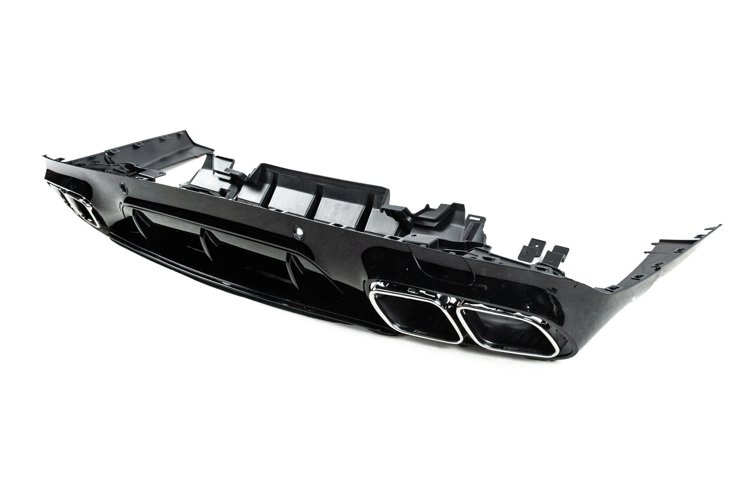 Rear diffuser with exhaust tips (GT63 Design) for Mercedes CLS C257 2018- - image 2