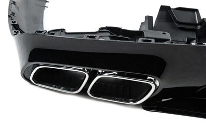 Rear diffuser with exhaust tips (GT63 Design) for Mercedes CLS C257 2018- - image 6