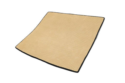 Trunk mat (EVA, beige) for Mercedes GLE/ML class W166 - Reelken Auto