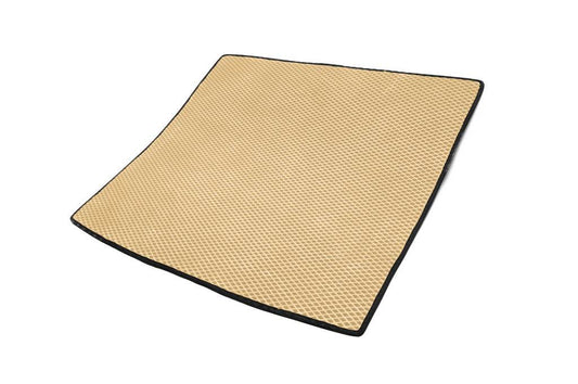 Trunk mat (EVA, beige) for Mercedes GLE/ML class W166 - Reelken Auto