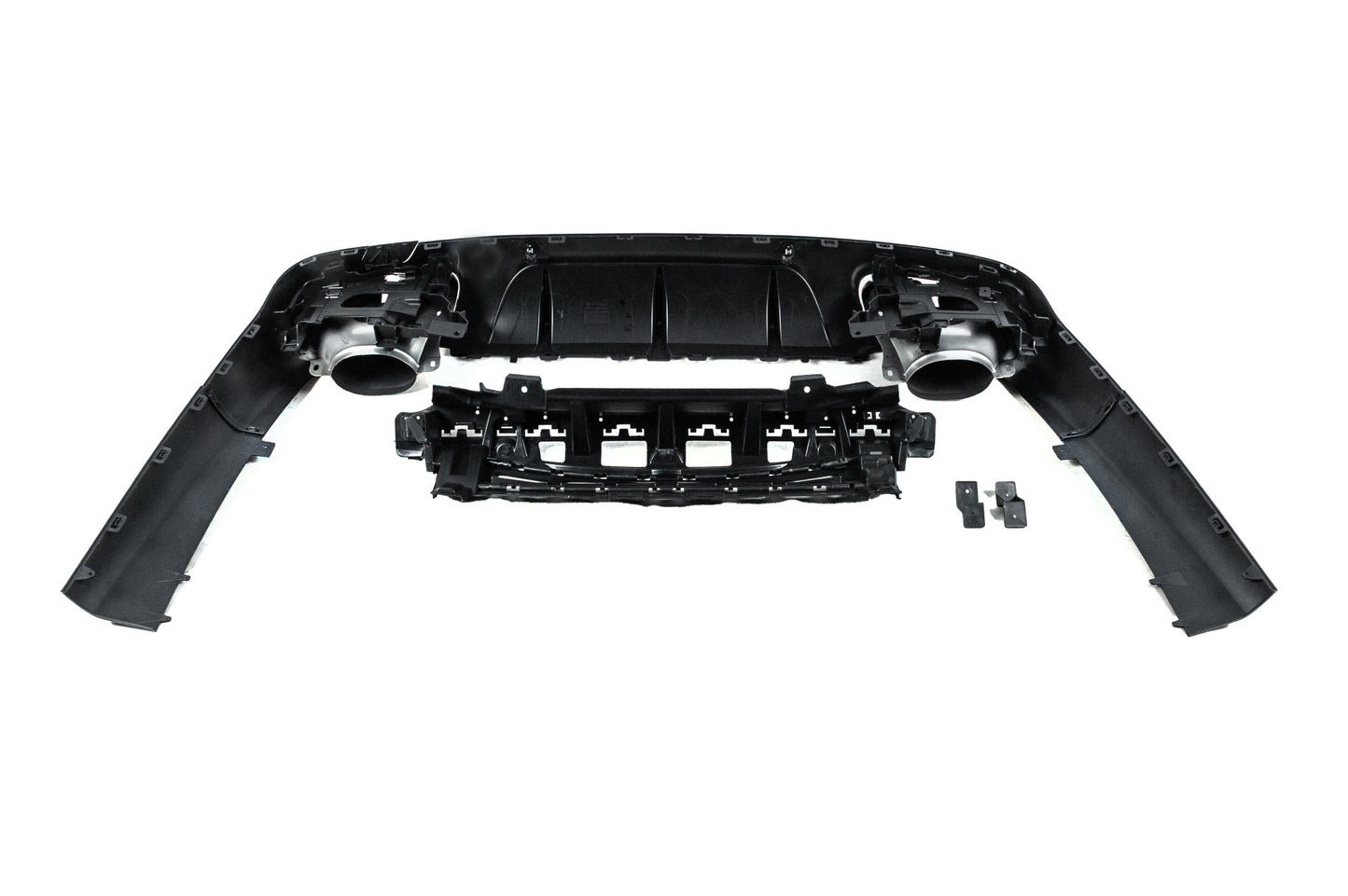 Rear diffuser with exhaust tips (GT63 Design) for Mercedes CLS C257 2018- - image 9