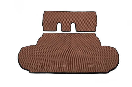 Trunk mat (EVA, Brown) 7-seater for Peugeot 4007 - image 1