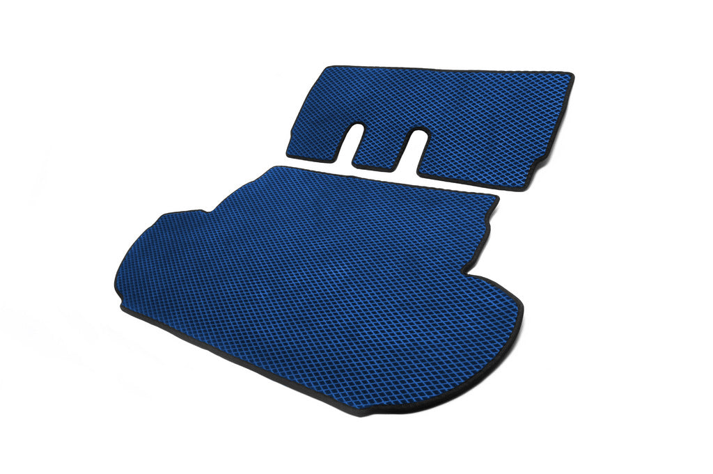 Trunk mat (EVA, Blue) 7-seater for Peugeot 4007 - image 3