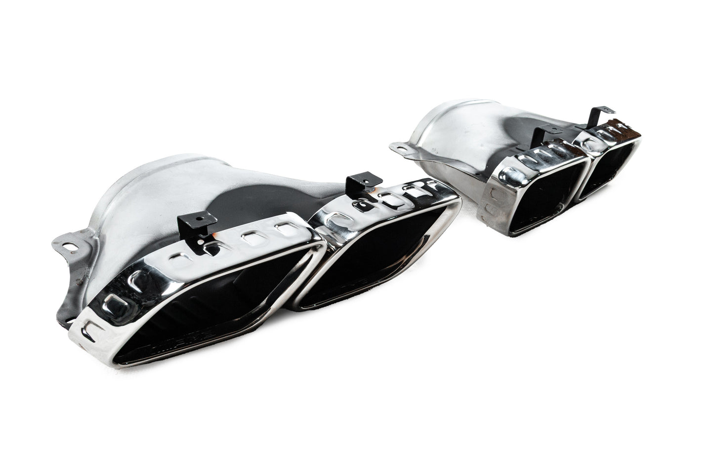 Rear diffuser with exhaust tips (GT63 Design) for Mercedes CLS C257 2018- - image 12