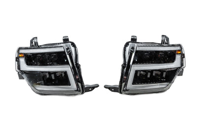 Front Headlights LXR for Mitsubishi Pajero Wagon IV 2006-2021 - image 11