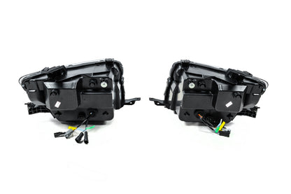 Front Headlights LXR for Mitsubishi Pajero Wagon IV 2006-2021 - image 12