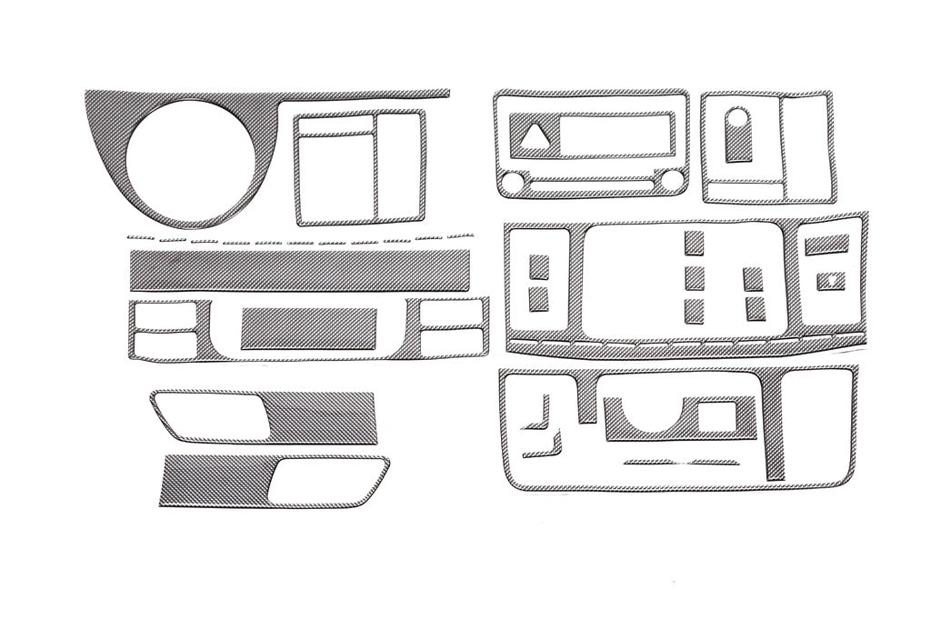 Dashboard Trim Covers for Volkswagen T5 2010-2015 - image 5