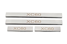 Door Sill Covers (4 pcs, Stainless Steel) for Volvo XC60 2017- - image 1