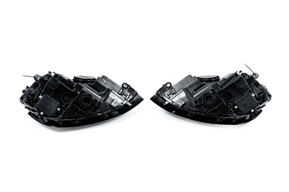 Front headlights Silver Style 2017+ (for 2012-2017, 2 pcs) for Volkswagen Golf 7/E-Golf 2012-2020 - image 6