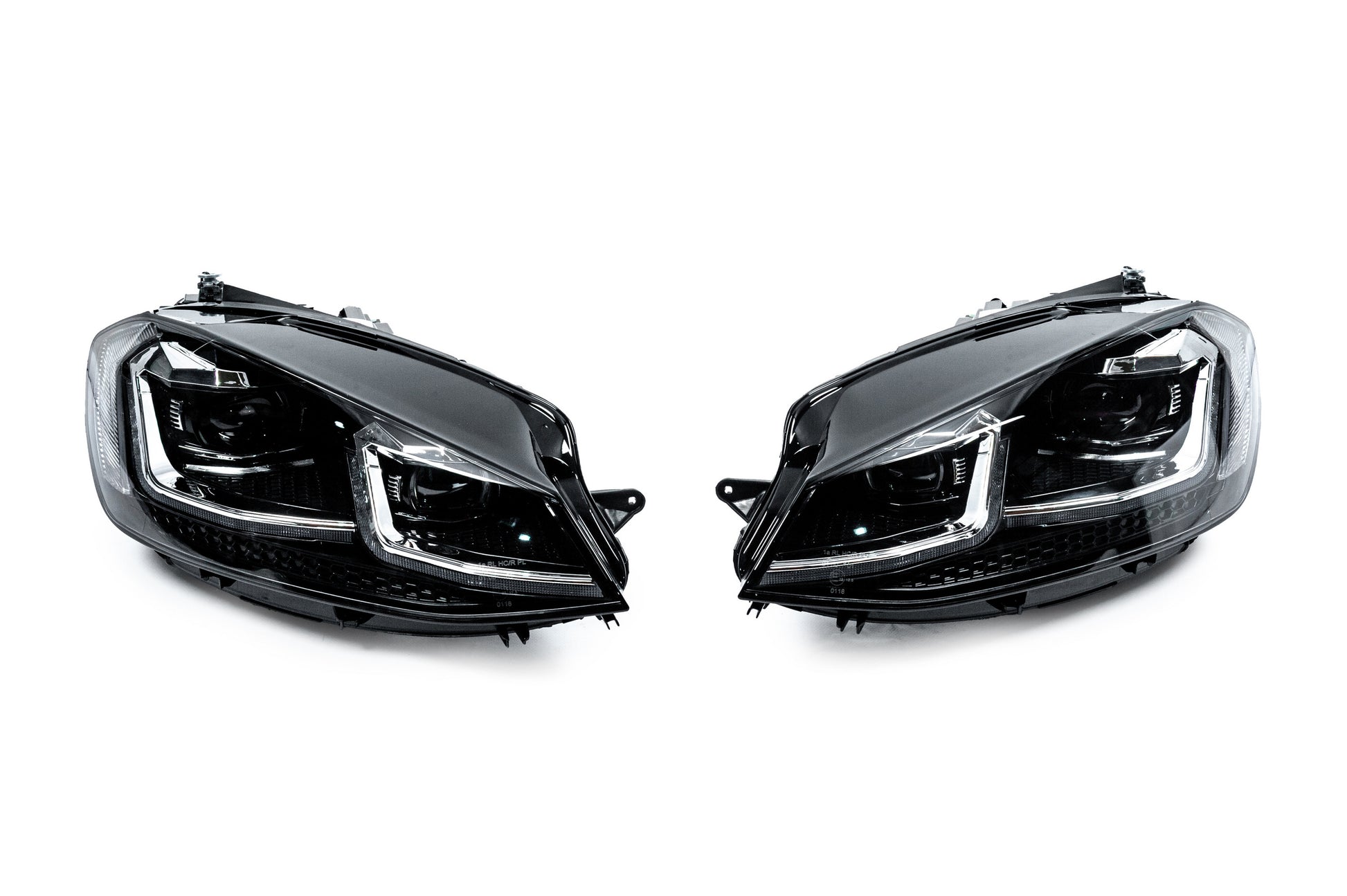 Front Headlights Silver (2017-2020, Set of 2) for Volkswagen Golf 7/E-Golf 2012-2020 - image 2