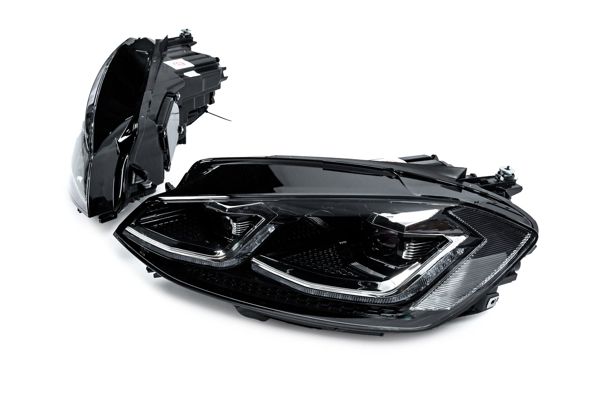 Front Headlights Silver (2017-2020, Set of 2) for Volkswagen Golf 7/E-Golf 2012-2020 - image 4