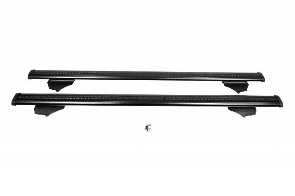 Roof rack cross bars for standard roof rails lockable Wizard V1 (2 pcs) for Toyota Yaris Verso 2000-2004 - image 14