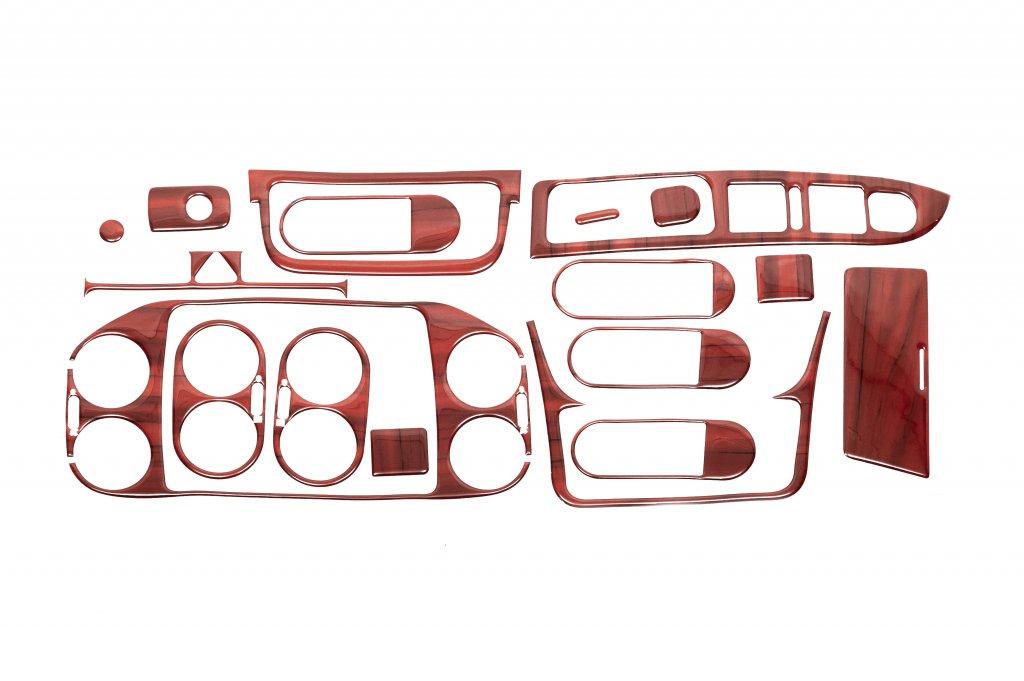 Dashboard Trim Wood Look for Volkswagen Golf Plus 2004-2014 - image 1