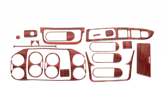 Dashboard Trim Wood Look for Volkswagen Golf Plus 2004-2014 - image 1