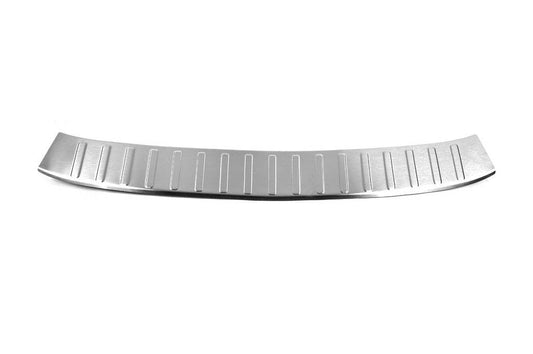 Cover on the rear bumper Carmos (HB) (stainless steel) for Opel Astra J 2009-2015 - Reelken Auto