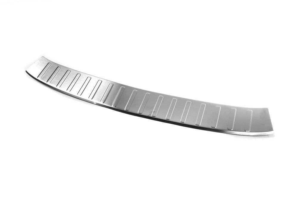 Cover on the rear bumper Carmos (HB) (stainless steel) for Opel Astra J 2009-2015 - Reelken Auto