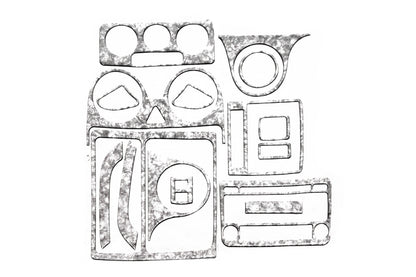 Dashboard Trim Covers for Volkswagen Caddy 2004-2010 - image 5