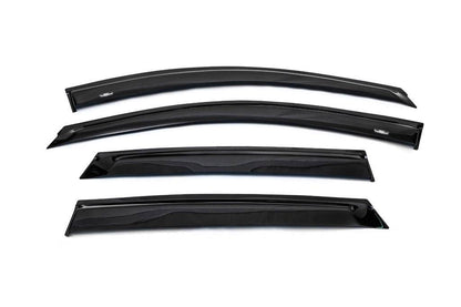 Deflectors (4-piece, HIC) for Honda CRV 2007-2011 - Reelken Auto