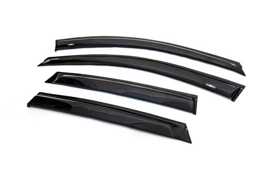 Window Deflectors (4 pcs, HIC) for Honda CRV 2007-2011 - image 2