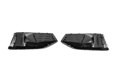 Fog Light Grilles RS-Style (2020-2022, 2 pcs, Black) for Audi A4 B9 2015-2024 - image 4