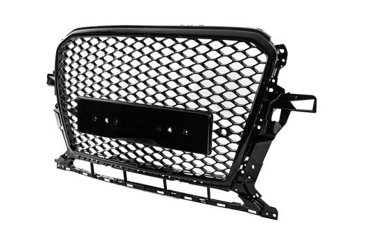 Front Grille RSQ-Style (2012-2017, black) for Audi Q5 2008-2017 - image 2