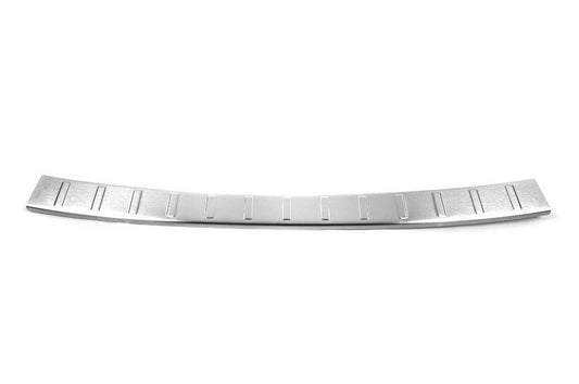 Cover on the rear bumper Carmos (stainless steel) for Volvo V70 2007-2013 - Reelken Auto