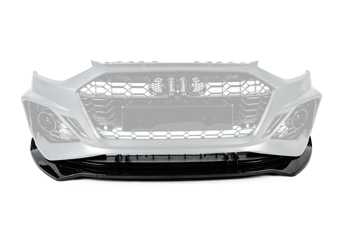 Front Lip V-3 (2020-2022) for Audi A4 B9 2015-2024 - image 1