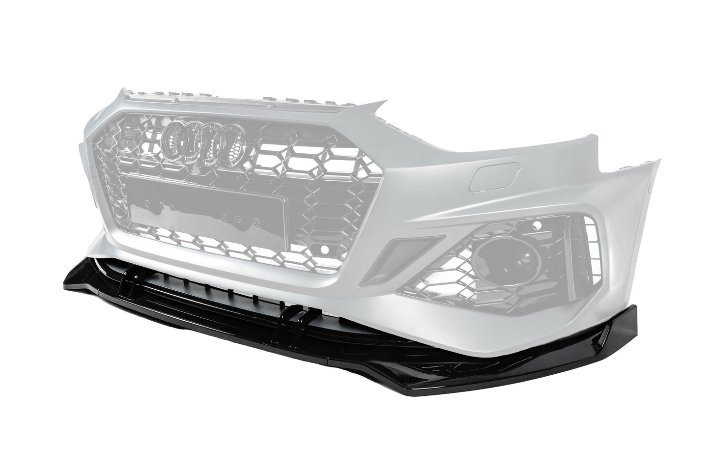 Front Lip V-3 (2020-2022) for Audi A4 B9 2015-2024 - image 3
