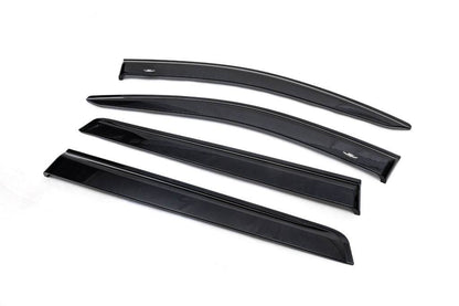 Deflectors (4-piece, HIC) for Mitsubishi Pajero Sport 2015↗ - Reelken Auto