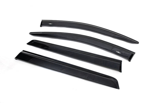 Window Deflectors (4 pcs, HIC) for Mitsubishi Pajero Sport 2015- - image 1