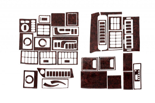 Dashboard Trim (Wood Grain) for Man TGA 2000- - image 1