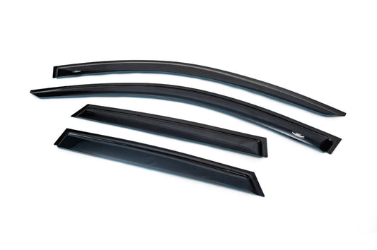 Window Deflectors (4 pcs, HIC) for Volkswagen Touareg 2018- - image 2