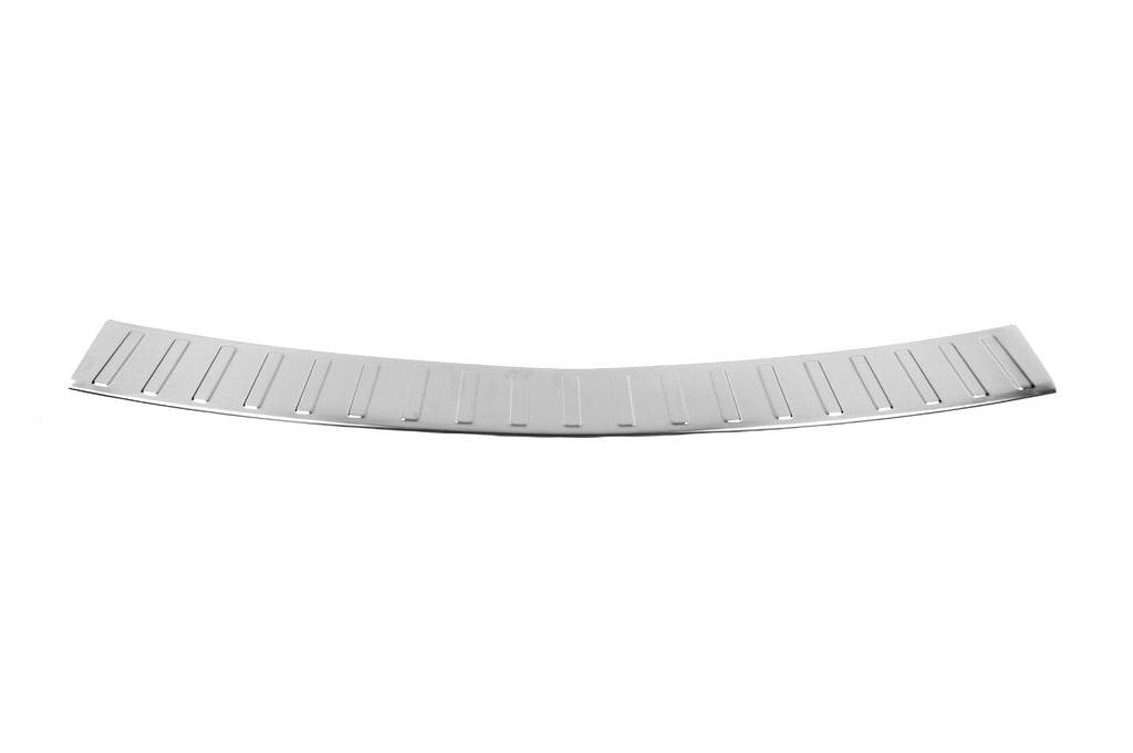 Cover on the rear bumper Carmos V-2 (SW, stainless steel) for Opel Astra J 2009-2015 - Reelken Auto