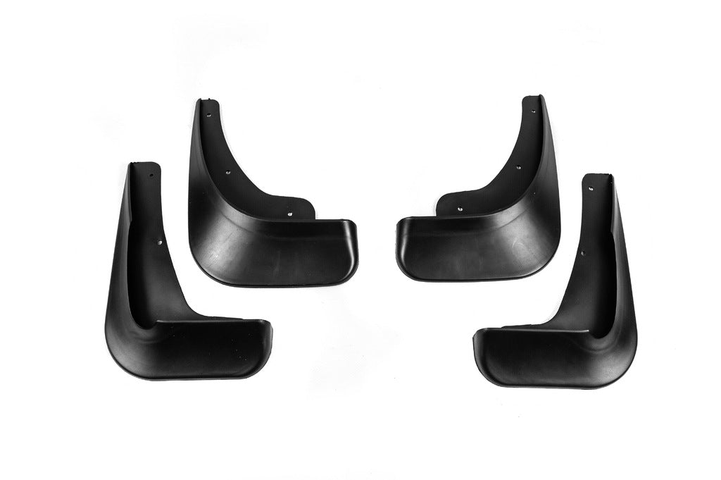Premium Mud Flaps (Without Side Skirts, 4 pcs) for Mitsubishi Lancer X 2008- - image 1